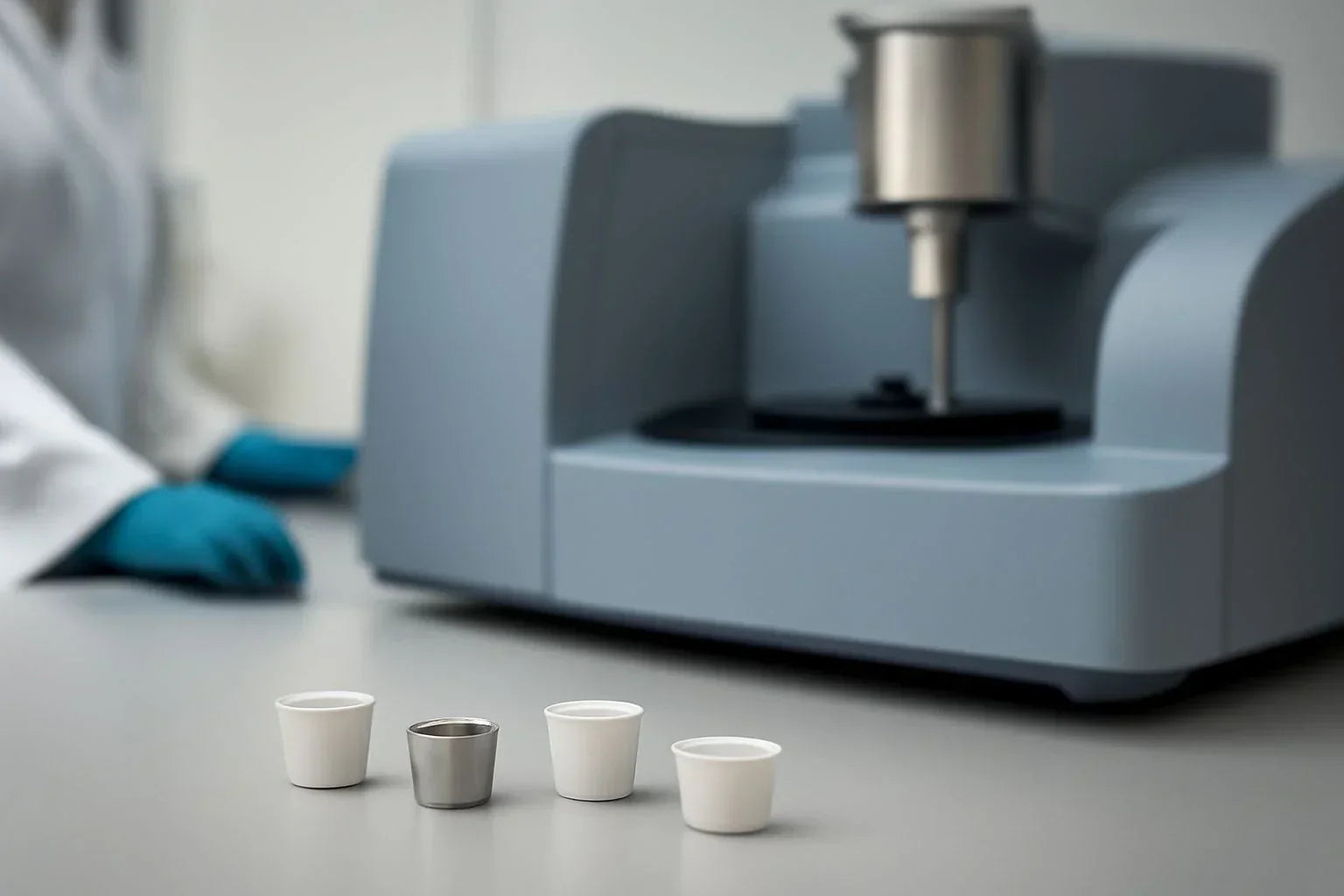 Universal sample pans in thermal analysis, offering flexibility, cost-effectiveness, and precision for laboratory testing