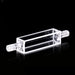 3.5ml Quartz Fluorescent Flow Cuvettes Cells Threaded Pipe | NEXACULE - Flow Cuvettes