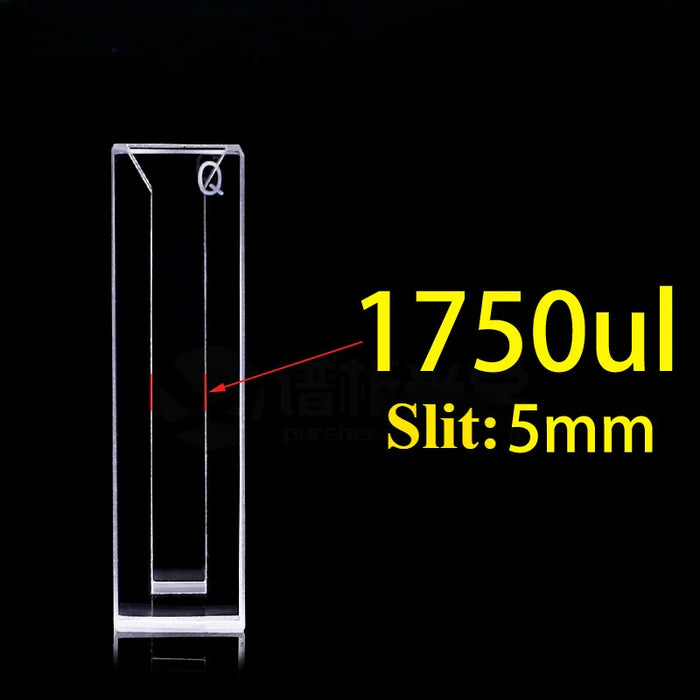 1750ul Micro Quartz Fluorescence Cuvette with Lid | NEXACULE - Subminiature Cuvettes
