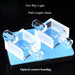Quartz Flow Cuvettes Smaple Cells Customized Two Way Light| NEXACULE - Flow Cuvettes