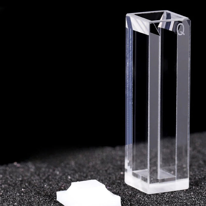 1750ul Micro Quartz Fluorescence Cuvette with Lid | NEXACULE - Subminiature Cuvettes