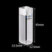 3.5ml Quartz Cuvette Cell with Screw Cap Sealed Cuvette10mm | NEXACULE - Sealed Cuvettes