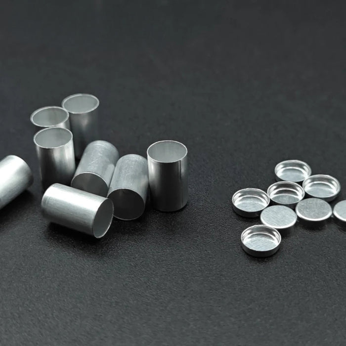 Aluminum Sample Pans with Lids D5*8mm for SETARAM AL Crucibles DSC Consumables | NEXACULE - Sample pan/Crucible with lid