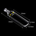 Quartz Fluorescence Cuvette Cells with PTFE Stopper | NEXACULE - Fluorescence Cuvettes