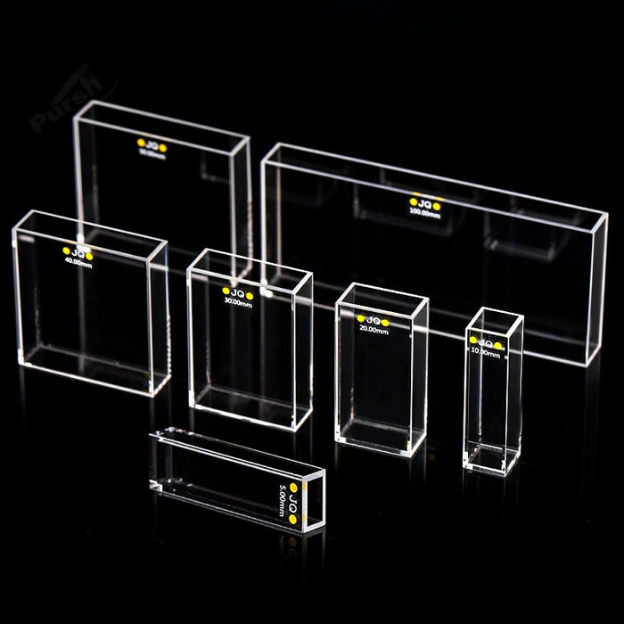 Quartz Cuvettes Five Polished Windows Fluorescence Detection Cells | NEXACULE - Fluorescence Cuvettes
