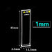 Quartz Cuvettes Five Polished Windows Fluorescence Detection Cells | NEXACULE - Fluorescence Cuvettes