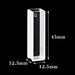 2 pcs Quartz Cuvette Cells10mm for Spectrophotometer Lab | NEXACULE - UV Quart Cuvettes
