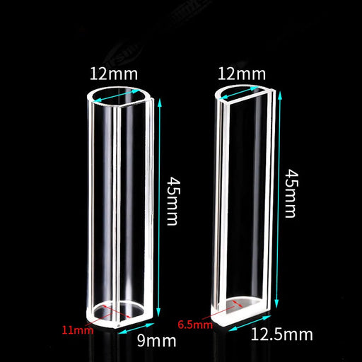 1pcs Quartz Cuvettes UV Cells for Measuring Reflected Light | NEXACULE - Reflectance Cuvettes