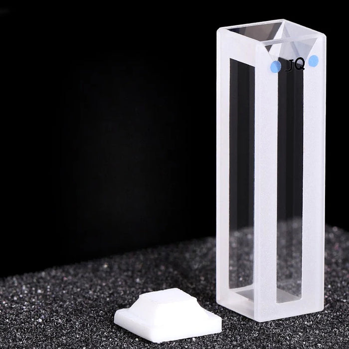 1750ul Micro Quartz Fluorescence Cuvette with Lid | NEXACULE - Subminiature Cuvettes