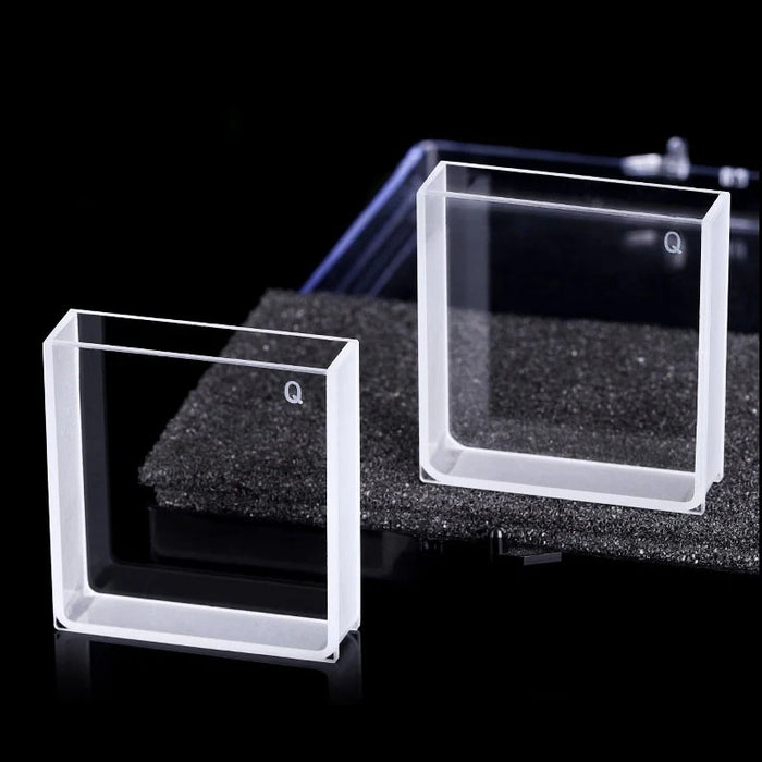 14mL Quartz Cuvettes JGS1 Cells 10mm for Chemistry | NEXACULE - UV Quart Cuvettes