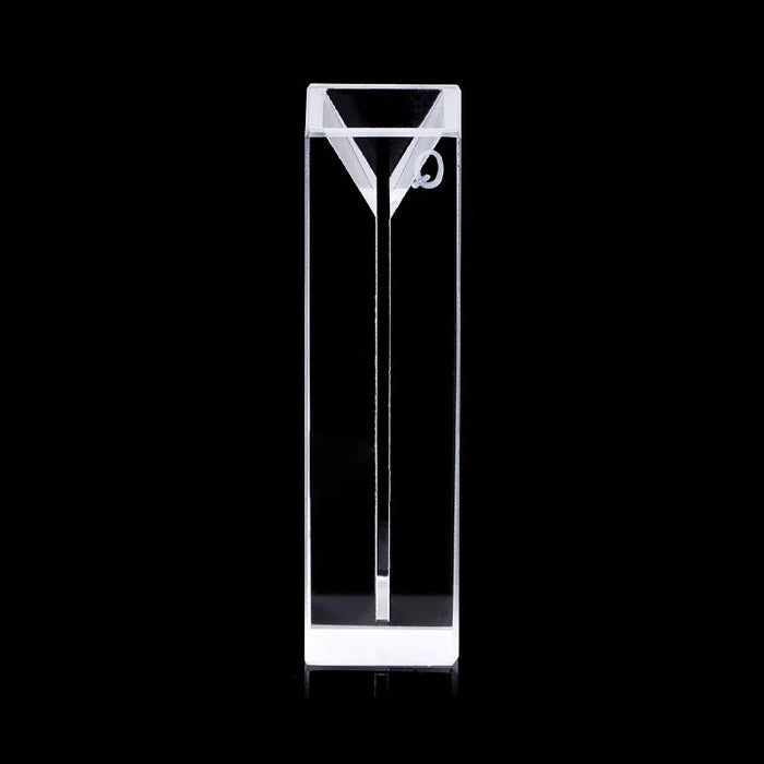 10mm Micro Quartz Cuvette with Lid 2 Sides Clear Cells | NEXACULE - UV Quart Cuvettes