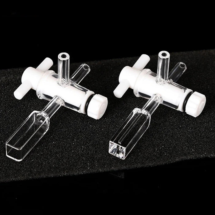 1pcs Quartz Cuvette Cell with Screw Cap 10mm Two Channel | NEXACULE - Fluorescence Cuvettes