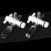 1pcs Quartz Cuvette Cell with Screw Cap 10mm Two Channel | NEXACULE - Fluorescence Cuvettes