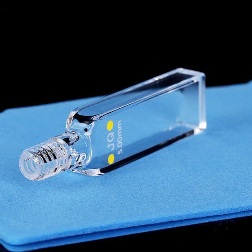 5mm Quartz Closed Fluorescent Cuvette Airtight Paired Plug | NEXACULE - Sealed Cuvettes
