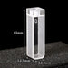 Quartz Closed Cuvette Airtight 1cm Paired UV Quartz Band Plug| NEXACULE - Sealed Cuvettes