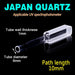400ul Quartz Band Tube Cuvettes JGS1 Cells for Lab | NEXACULE - UV Quart Cuvettes