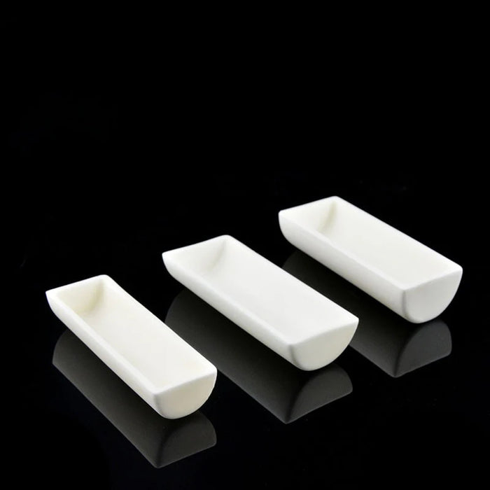 Alumina Crucible Boat Ceramic High Alumina Colmbustion Boat| NEXACULE - Alumina Ceramic