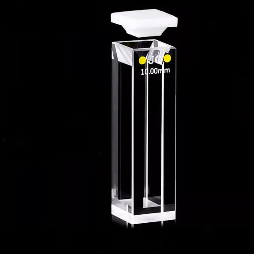 Quartz Cuvettes with Stopper Quartz Cells Slit Fluorescence  | NEXACULE - Fluorescence Cuvettes
