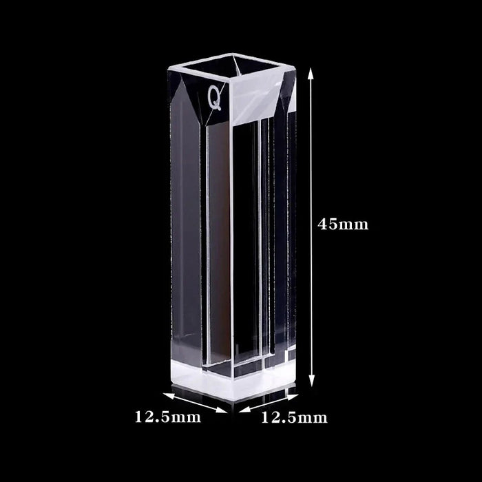Micro UV Quartz Cuvette Fluorescence 10mm Cells with Lid | NEXACULE - Subminiature Cuvettes