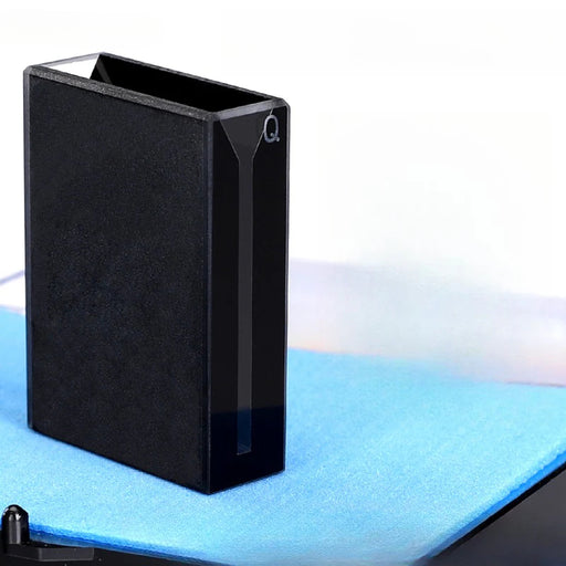 2100ul Sub-Micro Quartz Cell with Black Walls Two way Light | NEXACULE - Subminiature Cuvettes