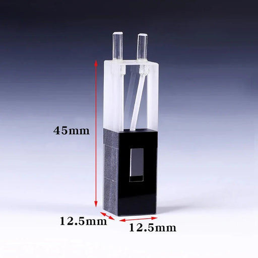 400ul Quartz Flow Cuvette with Glass Tube 10mm Flow Cells | NEXACULE - Flow Cuvettes