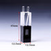 400ul Quartz Flow Cuvette with Glass Tube 10mm Flow Cells | NEXACULE - Flow Cuvettes