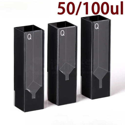 Quartz Fluorescence Cuvette 10mm Quartz Cell Two Way Light | NEXACULE - Subminiature Cuvettes
