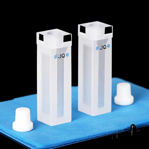 1400ul Quartz Cuvette Trace Cell with Stopper 10mm Slit 4mm | NEXACULE - Subminiature Cuvettes
