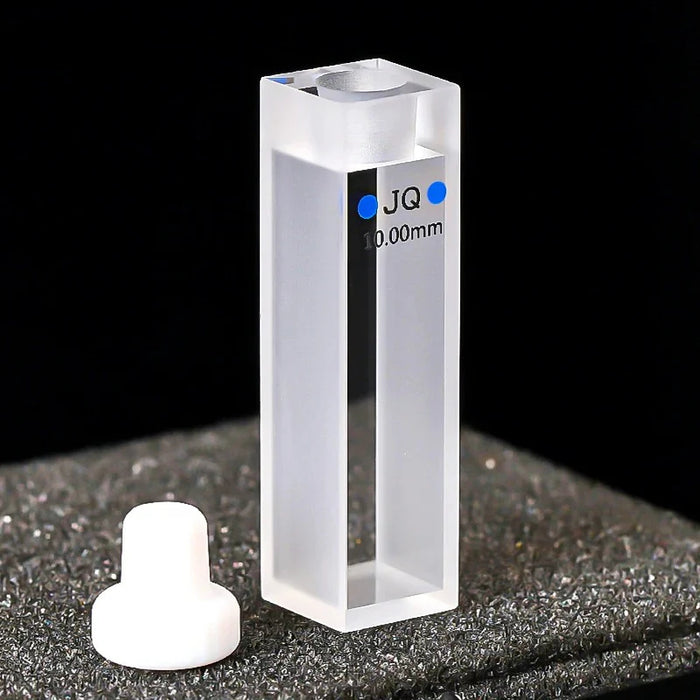 Quartz Closed Cuvette UV Quartz Band Plug Two Pass Light | NEXACULE - Sealed Cuvettes
