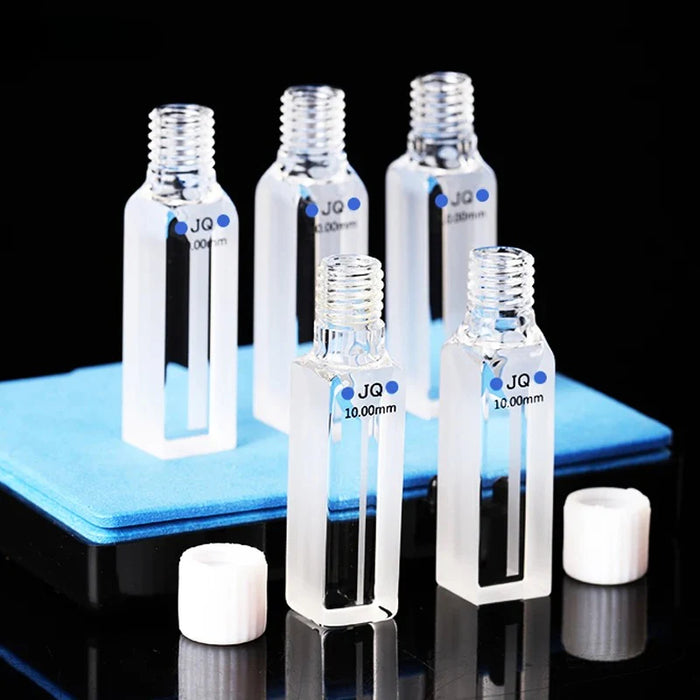Quartz Thread Trace Colorimetric Dish Cuvette Two Way Ligh| NEXACULE - Sealed Cuvettes