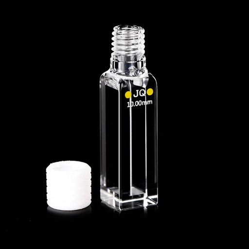 1.75ML Quartz Cuvette Cell with Screw Cap 10mm Four Way Light| NEXACULE - Sealed Cuvettes