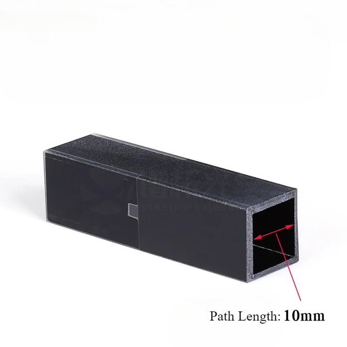 50ul Sub-Micro Quartz Cell with Black Walls Four Way Light | NEXACULE - Subminiature Cuvettes