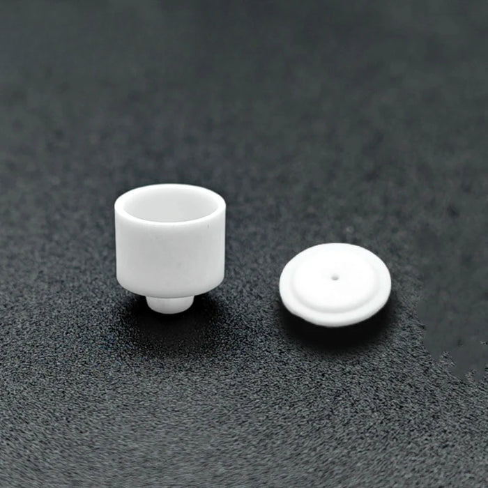 250μl Ceramic Sample Pans with Covers for PE N5200040 N5200045 for PerkinElmer/PE Alumina Ceramic Crucible with Lid | Nexacule - Alumina crucibles