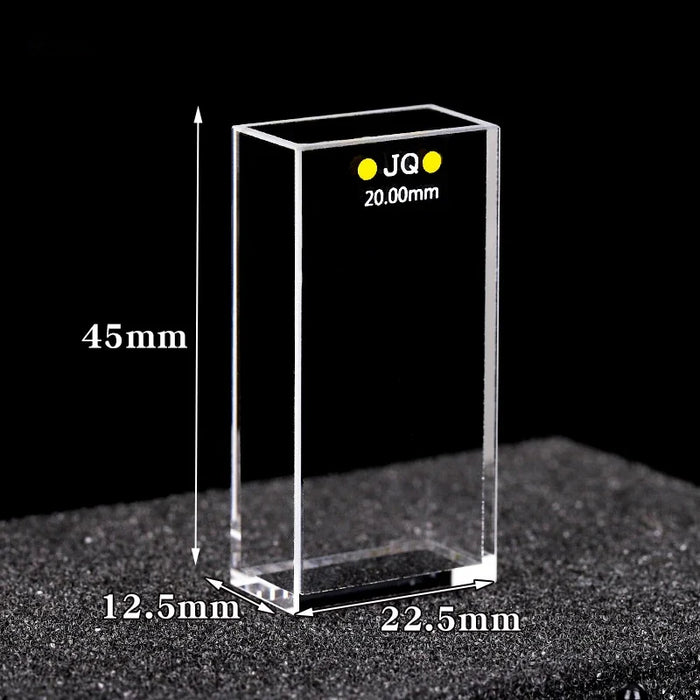 7ml Standard Quartz Fuorescence Quartz Cells with Lid 20mm  | NEXACULE - Fluorescence Cuvettes