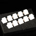 10pcs Silicone Stopper Cuvettes Cover for Glass Quartz Cuvette | NEXACULE - Cuvettes Related