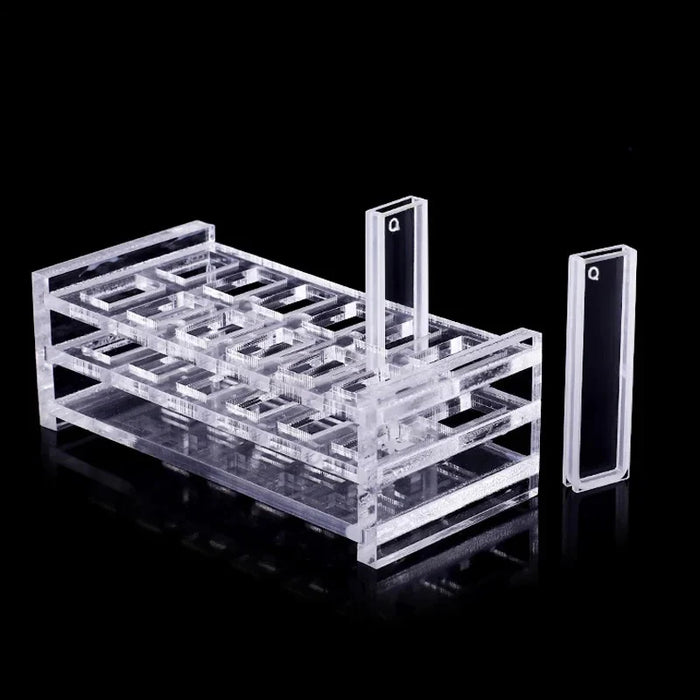 700ul Quartz Cuvette with Lid Quartz Cell Spectrophotometers | NEXACULE - UV Quart Cuvettes
