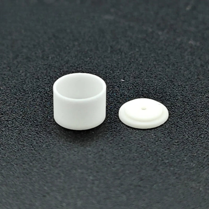 50μl Alumina Crucibles With Lid Suit For Mettler Toledo/Mettler Platinum Crucible Al2O3 Sample Pans | NEXACULE - Sample pan/Crucible with lid