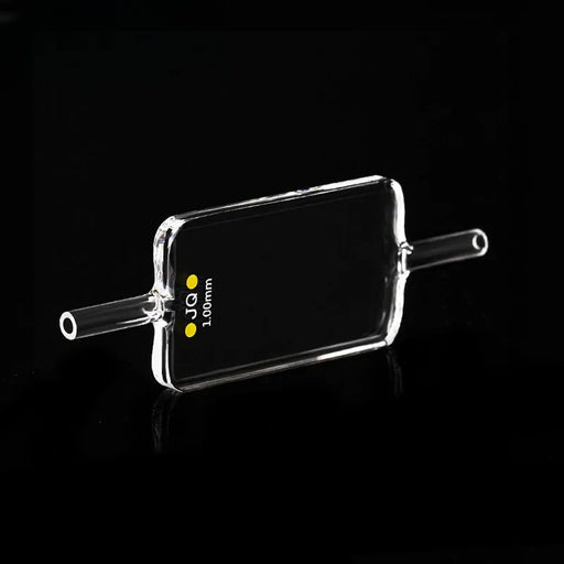 Quartz Flow Cuvette 1mm Cells Two Side Light Transmission | NEXACULE - Flow Cuvettes