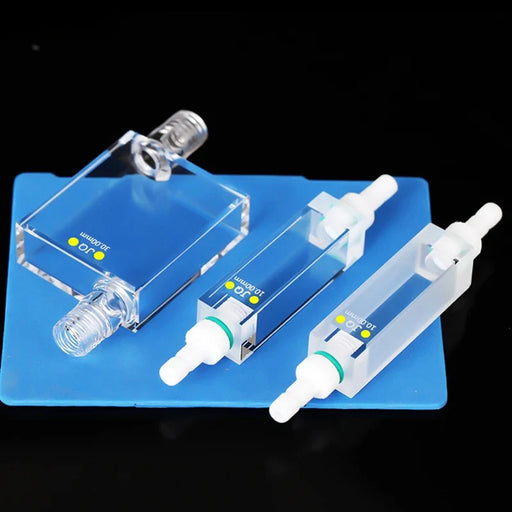 Quartz Fluorescent Flow Colorimetric Dish Four-Way Light  | NEXACULE - Flow Cuvettes
