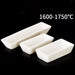 99Alumina Ceramic Aluminum Melting Crucible Boats Trapezoid | NEXACULE - Alumina Ceramic