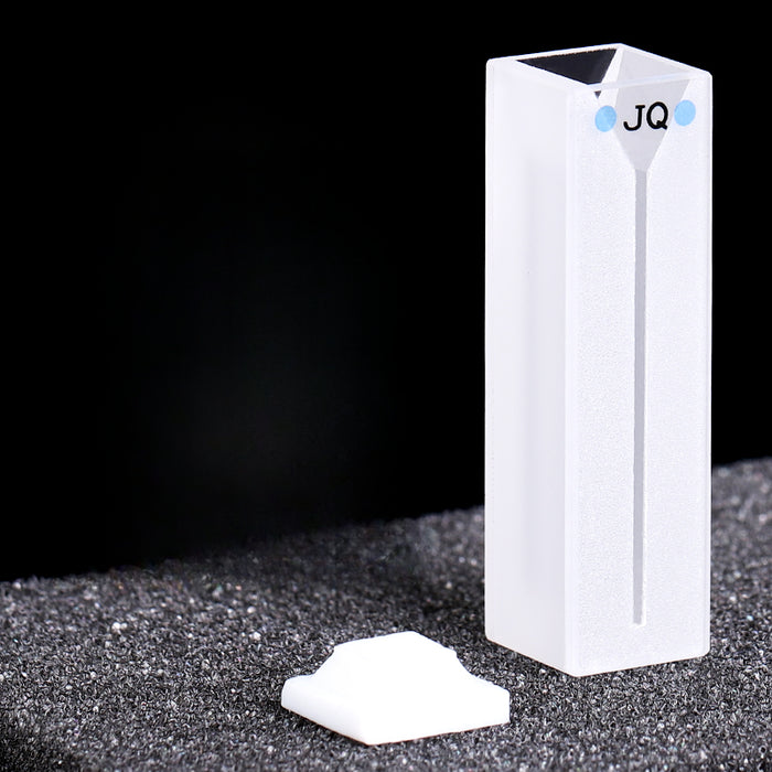 Micro Quartz Cuvette Quartz Cell with Frosted Walls and Lid | NEXACULE - Subminiature Cuvettes