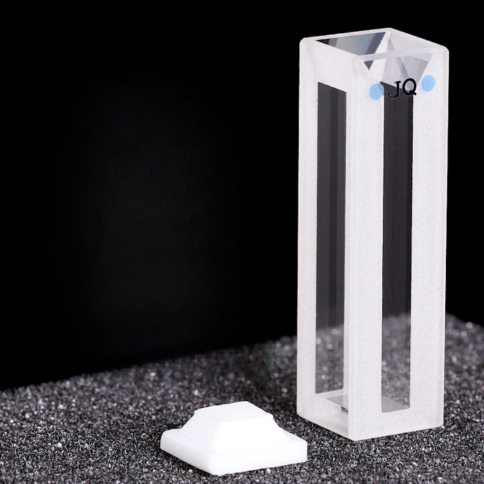 1400ul Sub-Micro Quartz Fluorescence Cuvette With Lid 10mm | NEXACULE - Subminiature Cuvettes