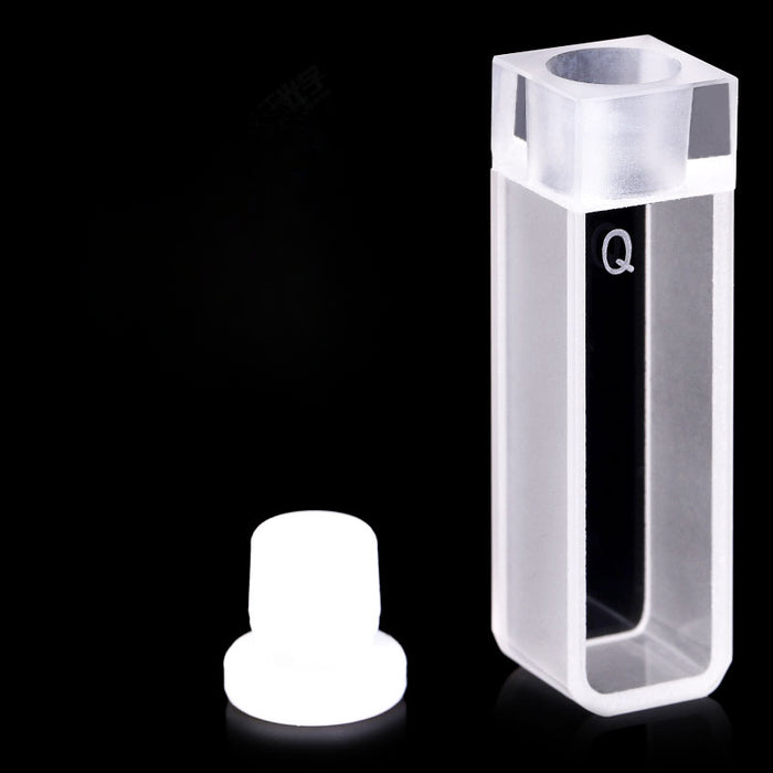 Quartz Closed Cuvette Airtight 1cm Paired UV Quartz Band Plug| NEXACULE - Sealed Cuvettes