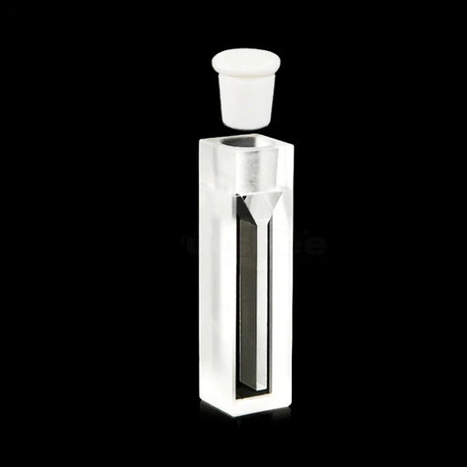 700ul Micro Quartz Cuvette Cell with Stopper 10mm  for Lab | NEXACULE - Subminiature Cuvettes