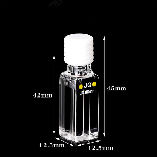 600ul Quartz Cuvette Closed Cells Colorimetric 10mm Cuvette | NEXACULE - Fluorescence Cuvettes