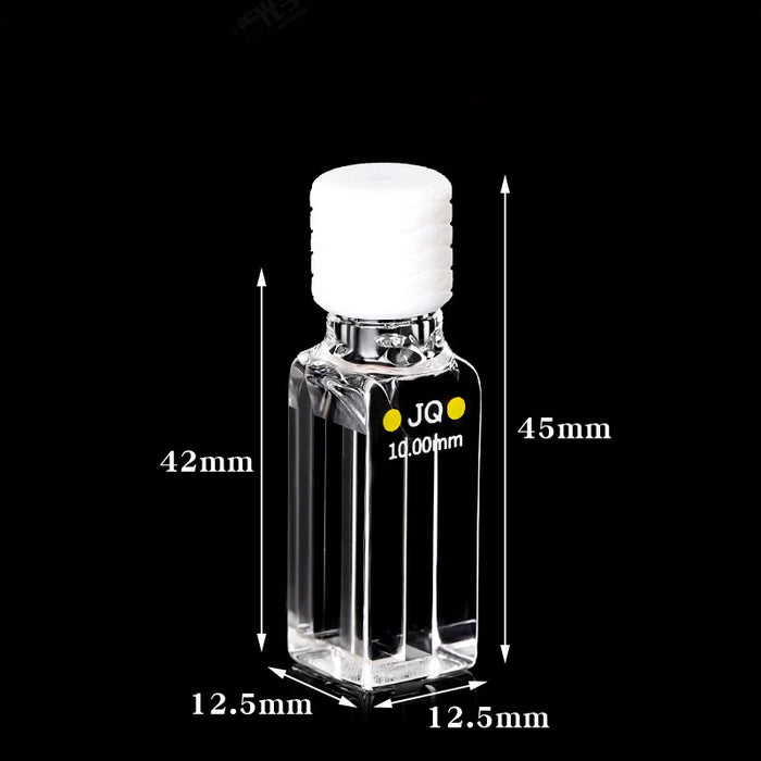 600ul Quartz Cuvette Closed Cells Colorimetric 10mm Cuvette | NEXACULE - Fluorescence Cuvettes