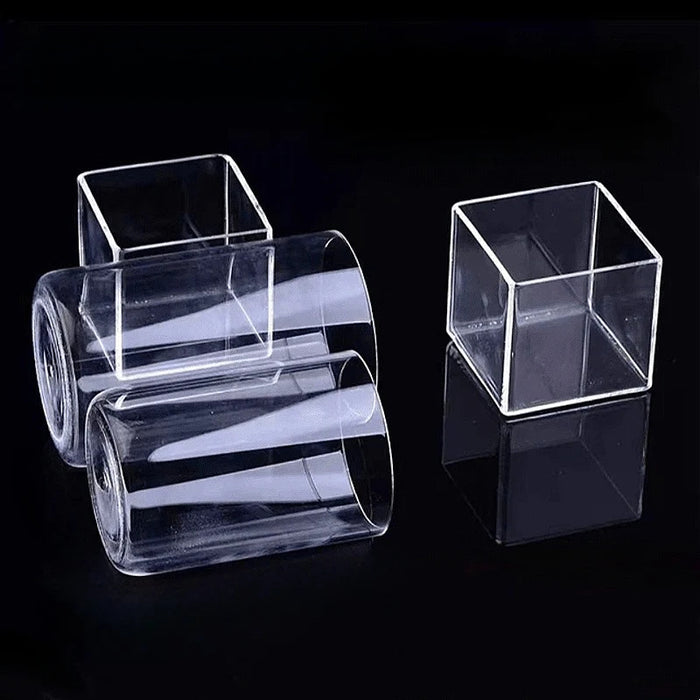 Quartz Glass Crucible Square Fused Silica Crucibles Heat Resistant | NEXACULE - Quartz Crucible