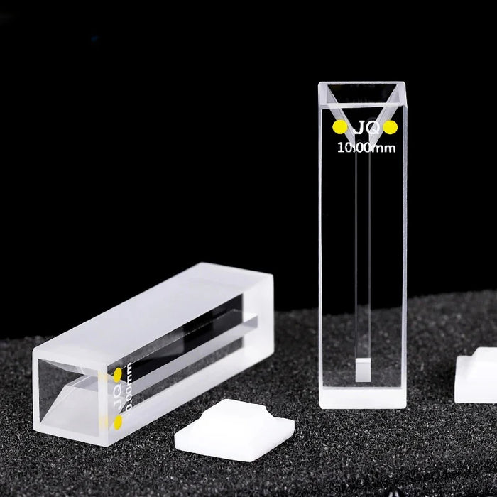 700ul Quartz Micro Cuvette 10mm with Stopper Quartz Cells | NEXACULE - Subminiature Cuvettes