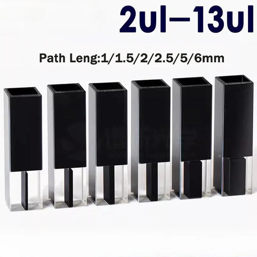 Quartz Cuvette  Black Lucifuge Cells Colorimetric Cuvette | NEXACULE - Fluorescence Cuvettes