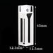 1.05ml Quartz Cuvette Trace Fluorescence Cell with Stopper | NEXACULE - Subminiature Cuvettes